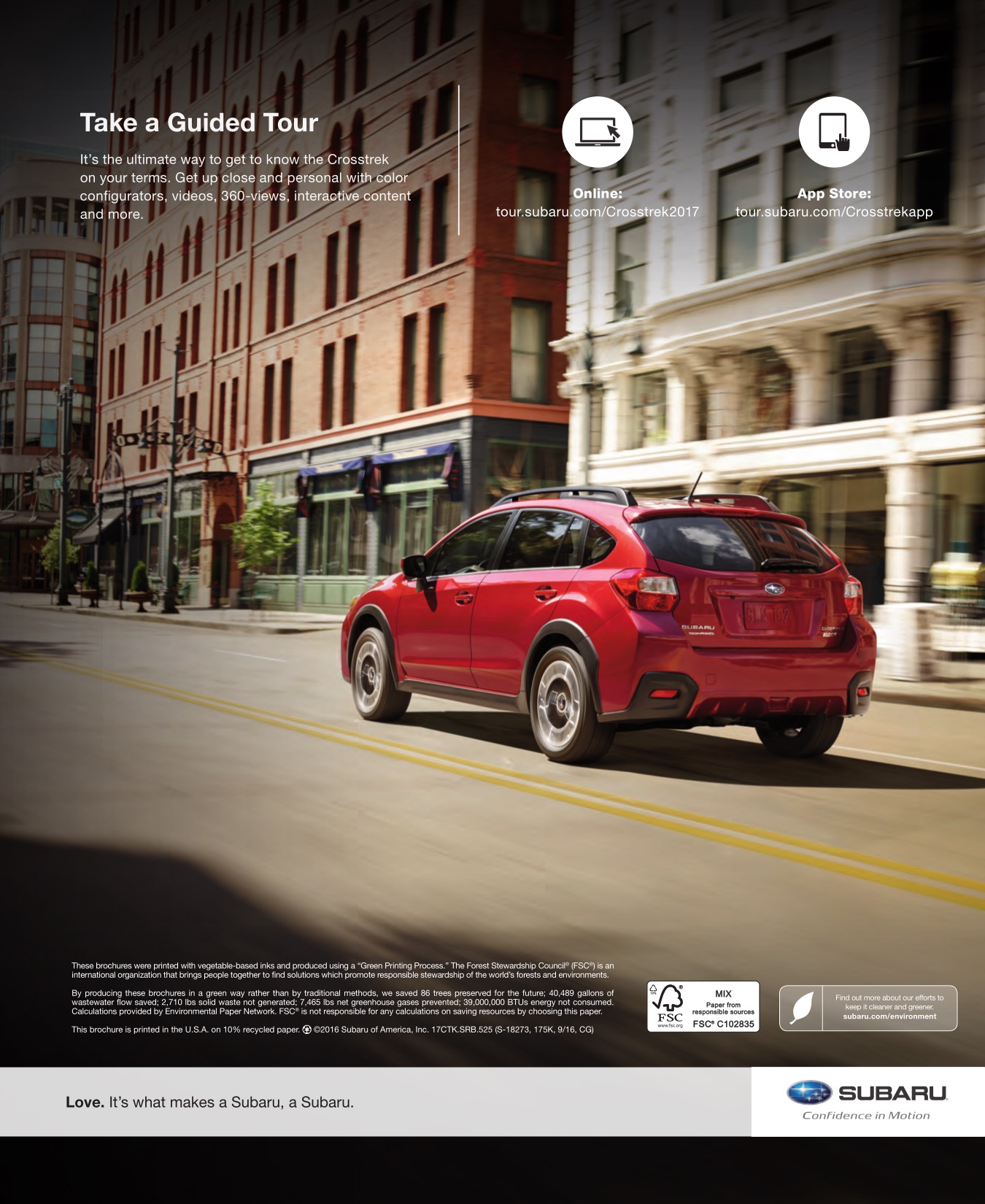 2017 Subaru XV Crosstrek Brochure Page 14